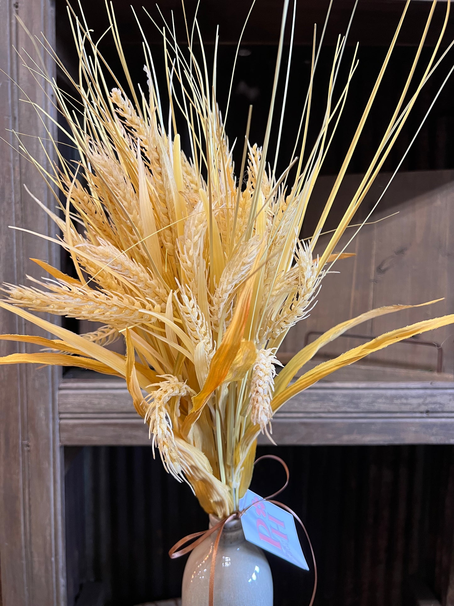 Yellow Wheat & Prairie Grass Pick