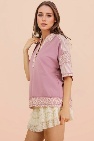 Oversized Floral Top