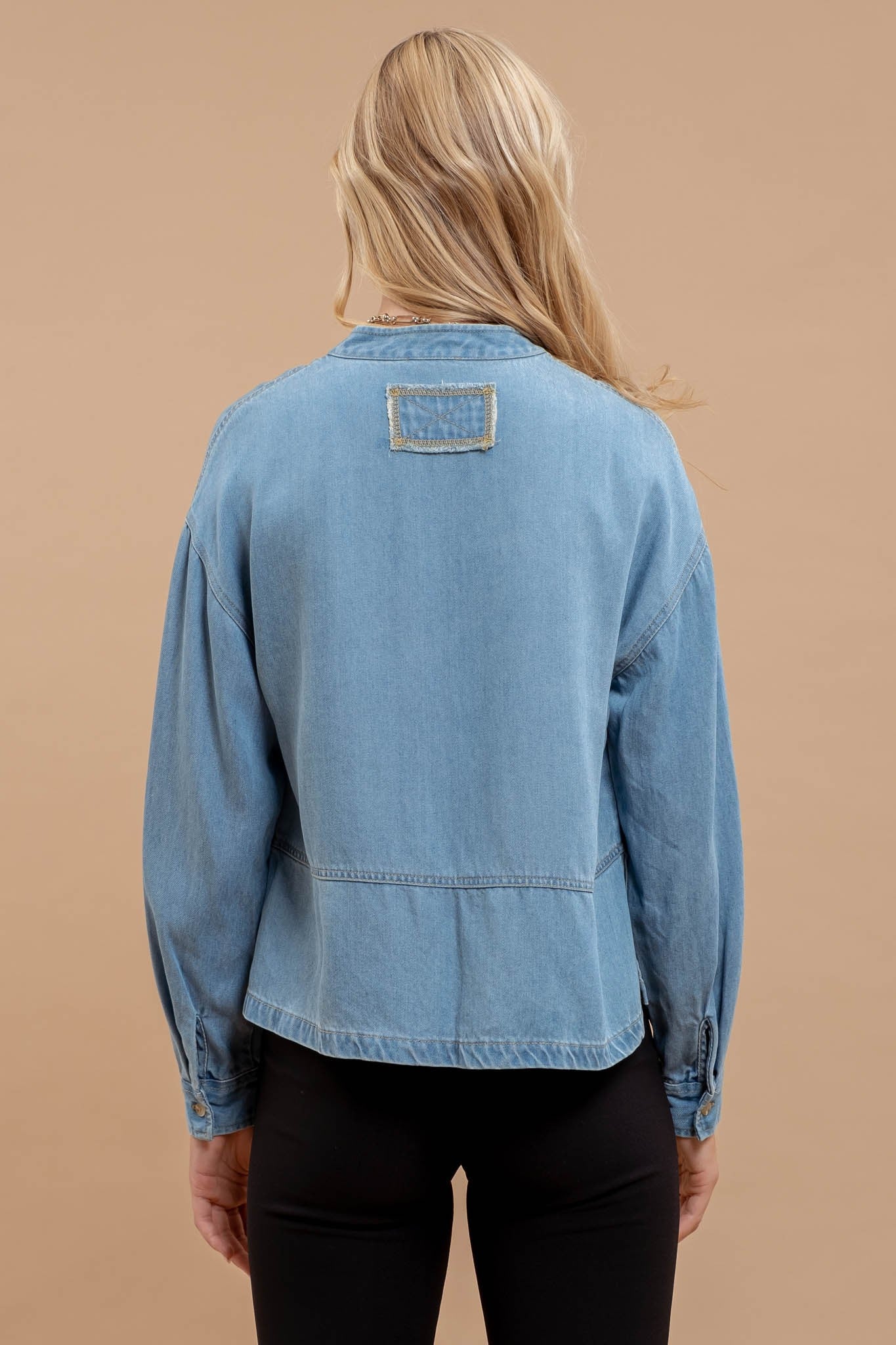 Demi Denim Long Sleeve