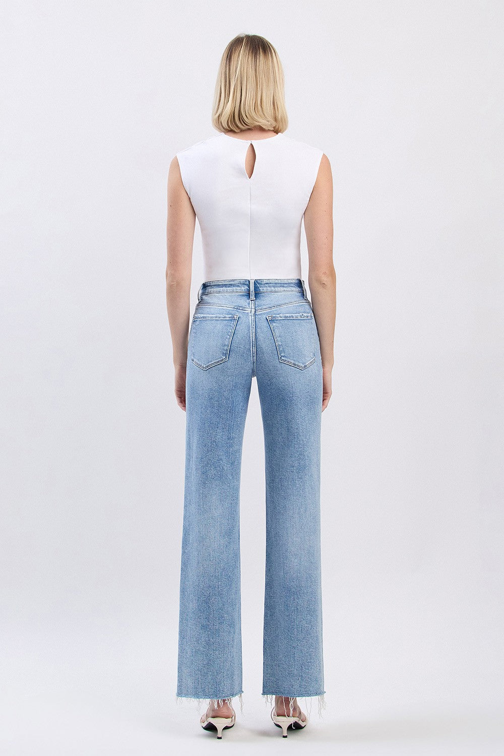 Flying Monkey HIGH RISE DISTRESSED JEANS