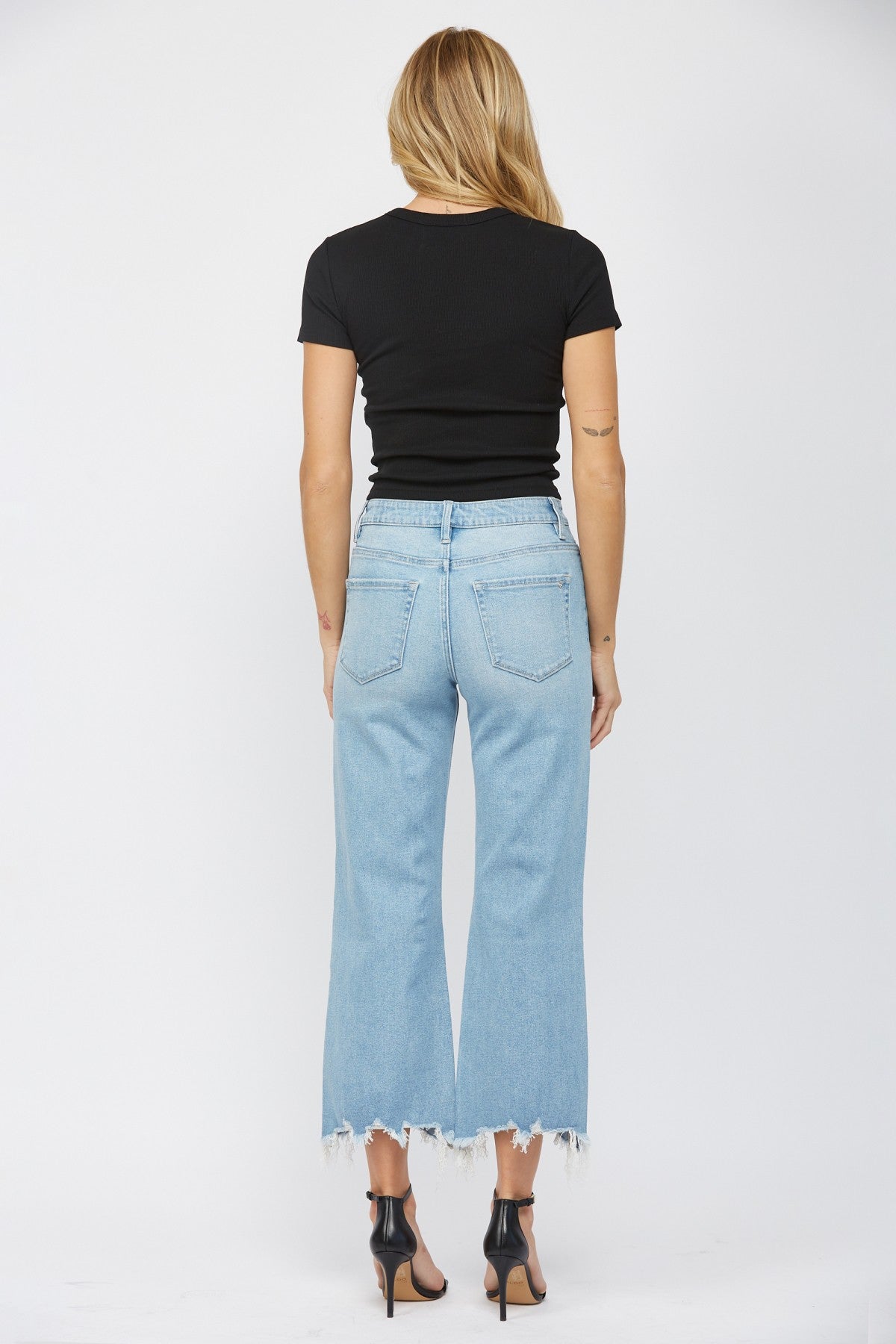 Claire Vintage Cropped Flare Jeans