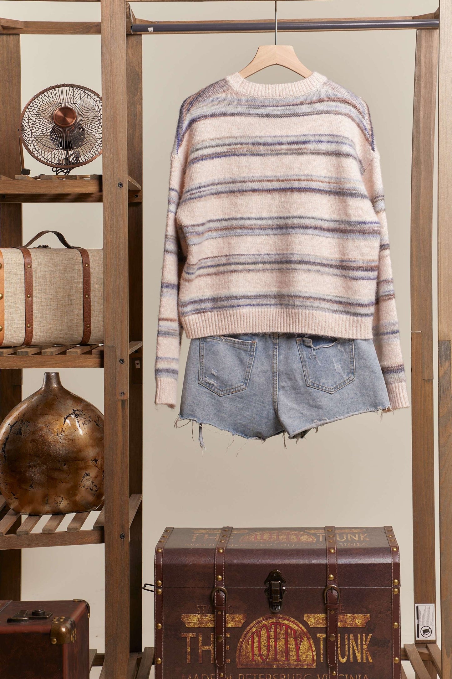 Icey Stripe Sweater