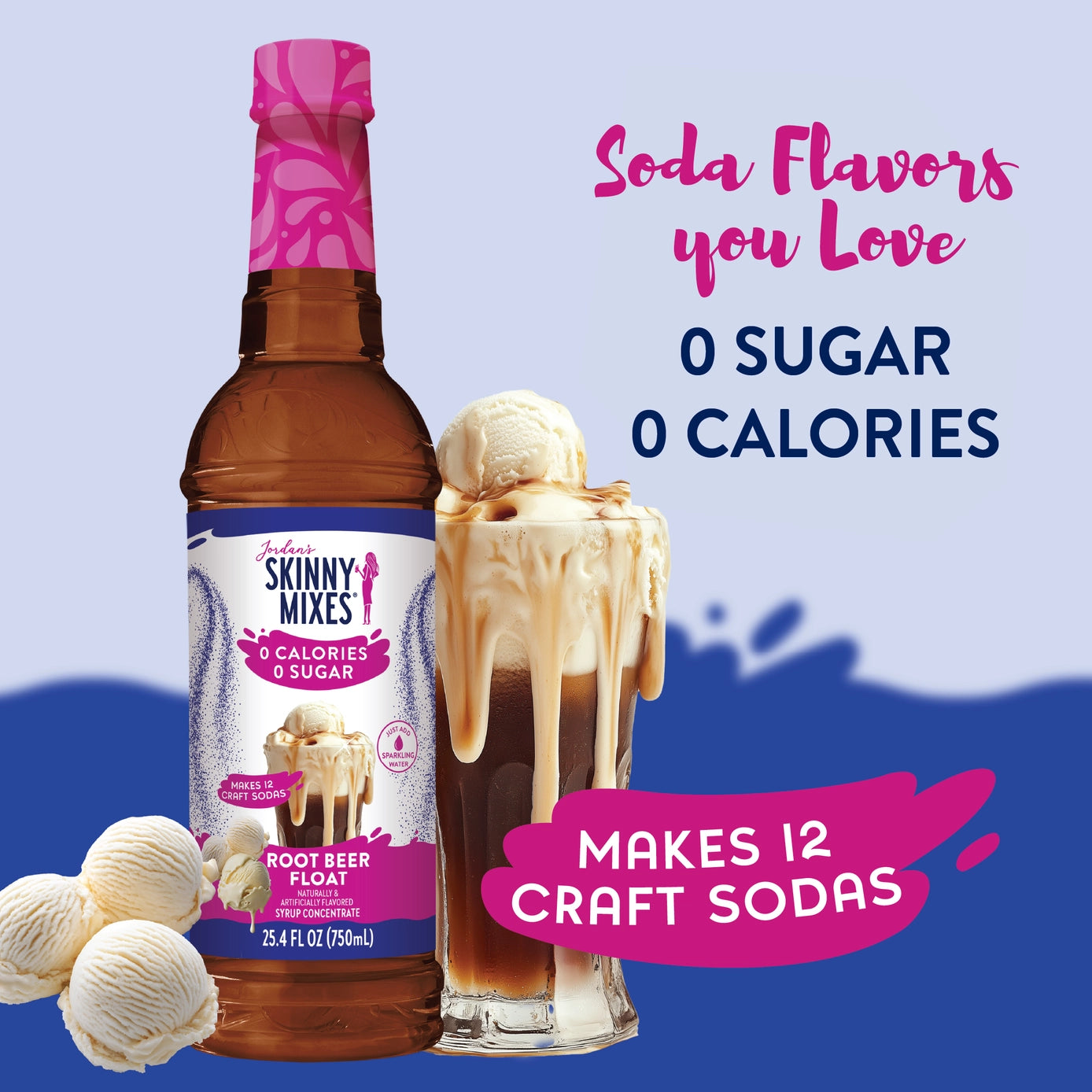 Jordan's Sugar Free Root Beer Float Syrup