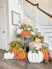 Medium Ribbon Pumpkins