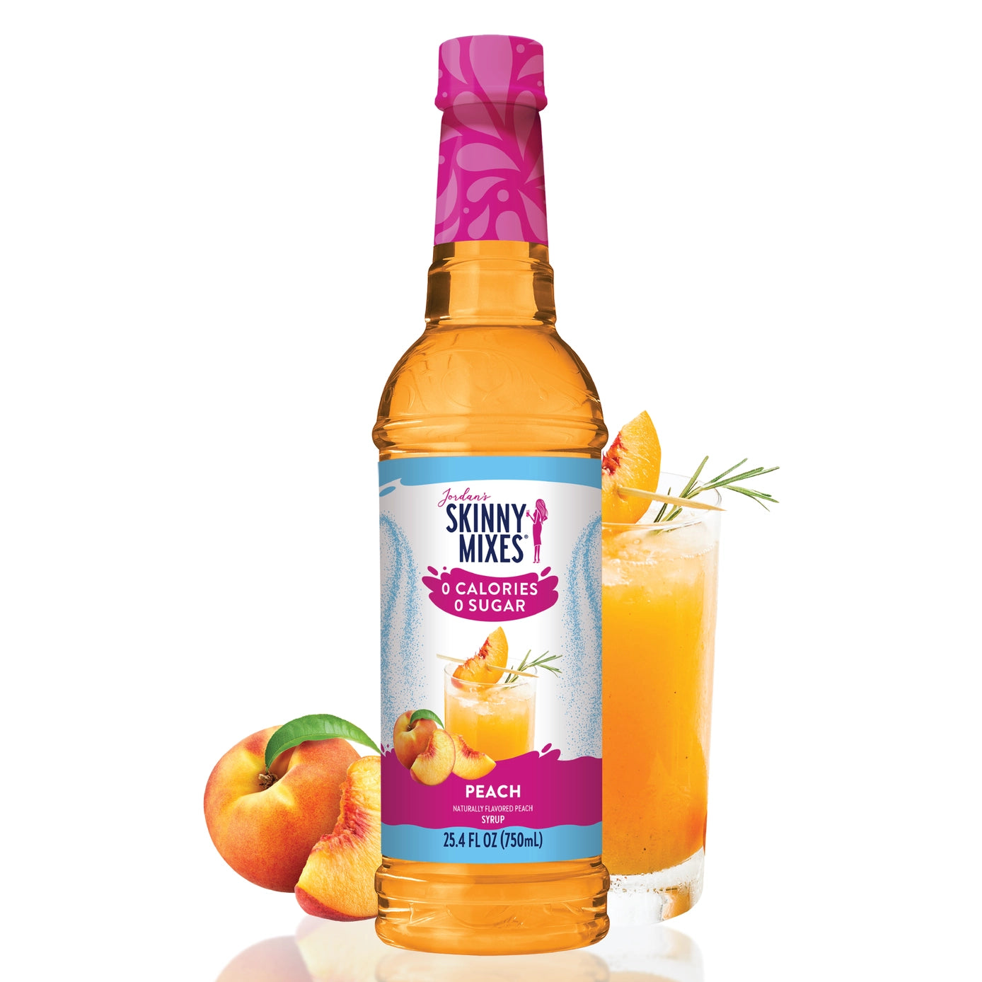 Jordan's Sugar Free Peach Syrup