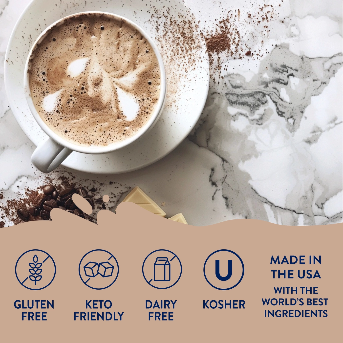 Jordan's Sugar Free White Chocolate Syrup