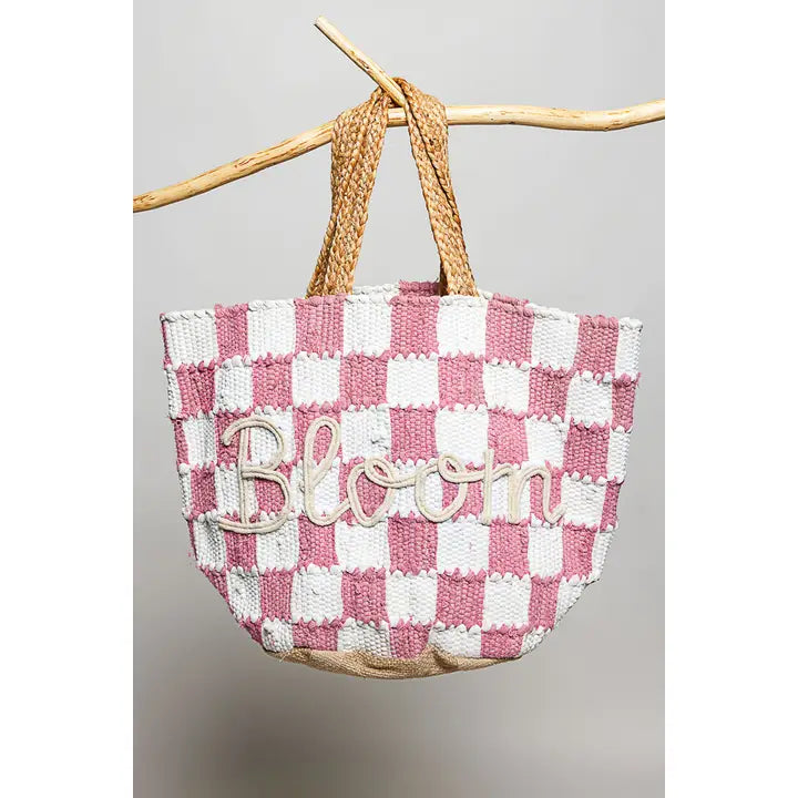 POLE Bloom Woven Tote Bag