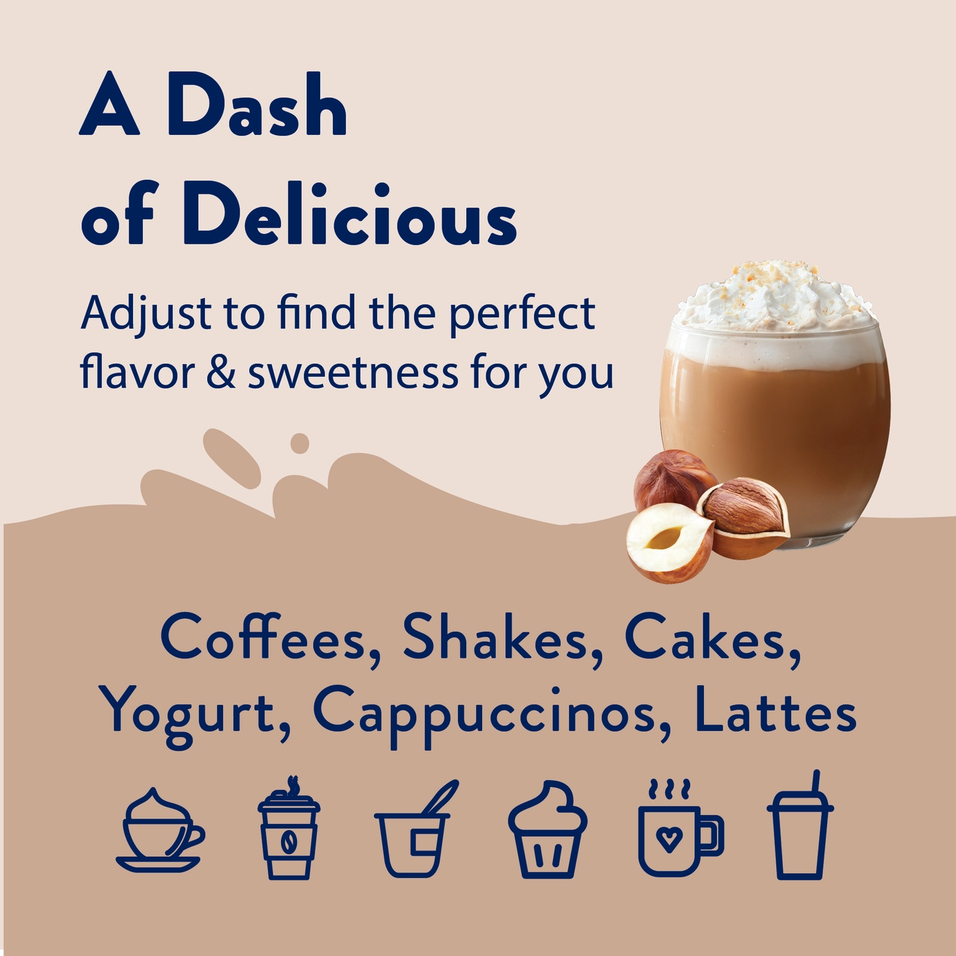 Jordan's Sugar Free Hazelnut Syrup