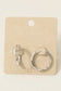 Baguette Pave Hinge Hoop Earrings