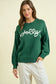 Jolly Metalic Forest Green Sweater