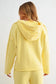 Malibu Air Cotton Hoodie In Yellow Glow