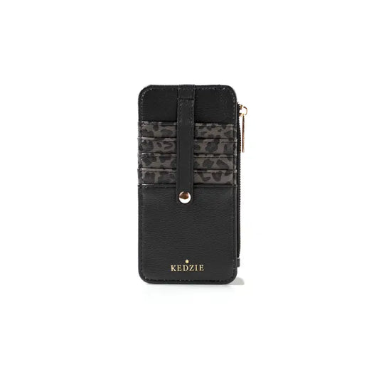 Kedzie Wild Card Essentials Only Zippered Wallet
