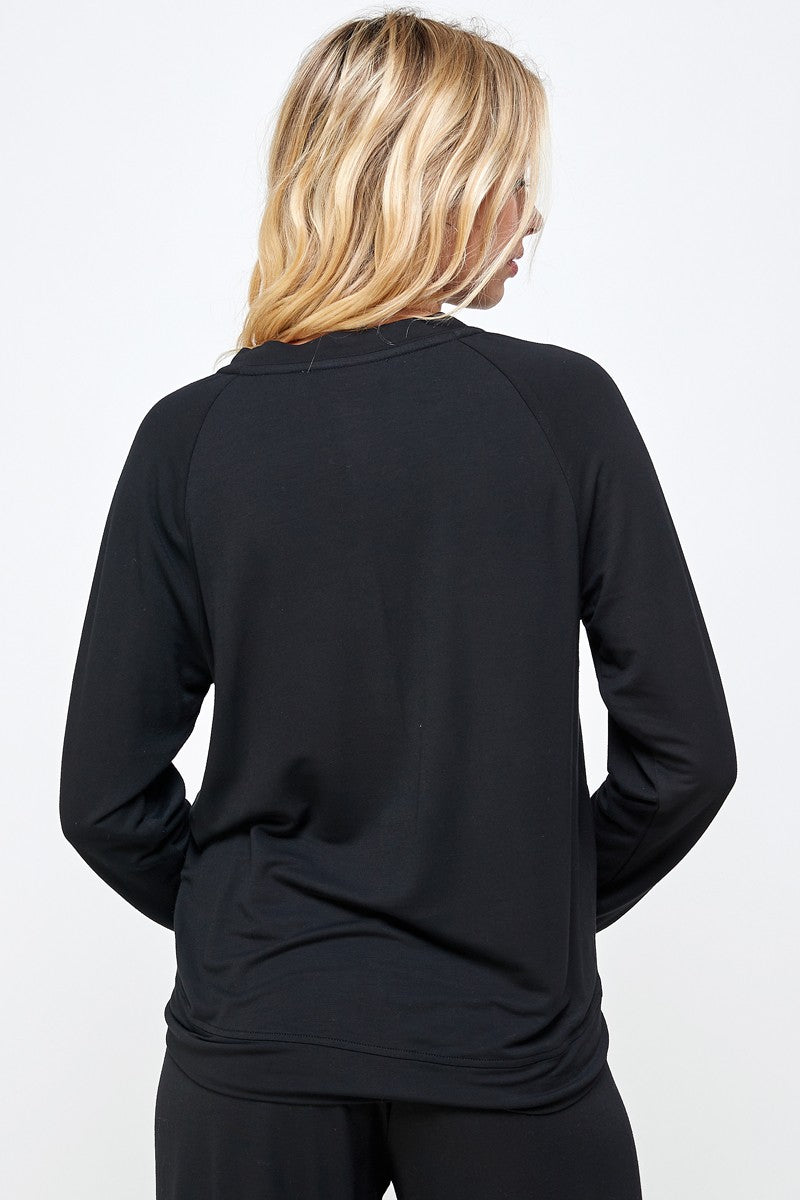 Ellison Comfort Top- Black