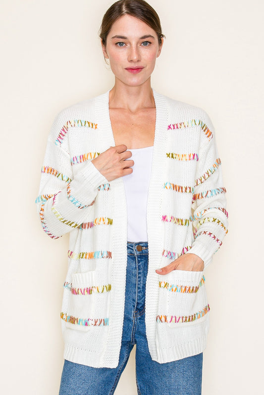 Brooklyn Multi Color Cardigan