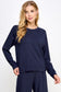 Ellison Comfort Top - Navy