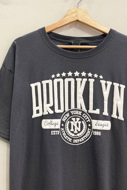 Puff-Print Brooklyn Graphic Tee