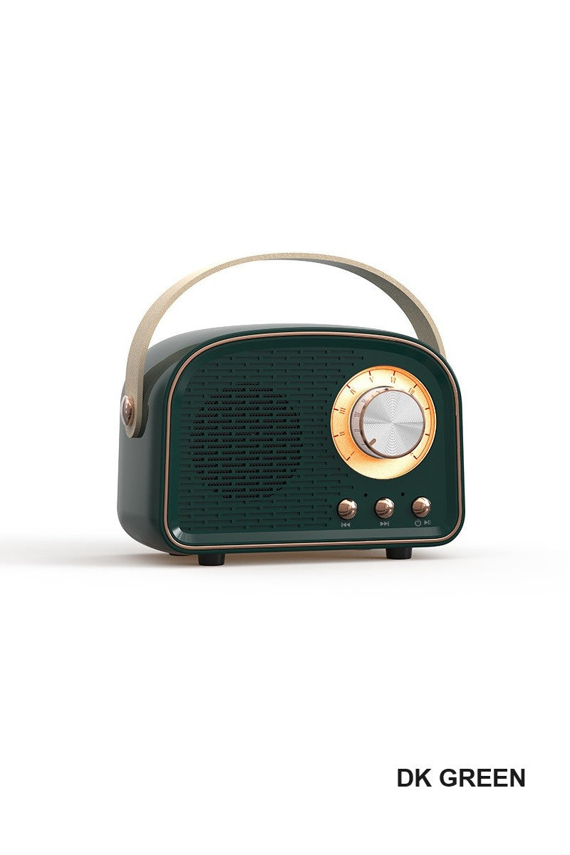 RETRO BLUETOOTH & RADIO SPEAKER