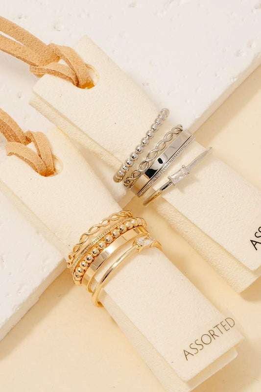 Elinor Mixed Ring Set