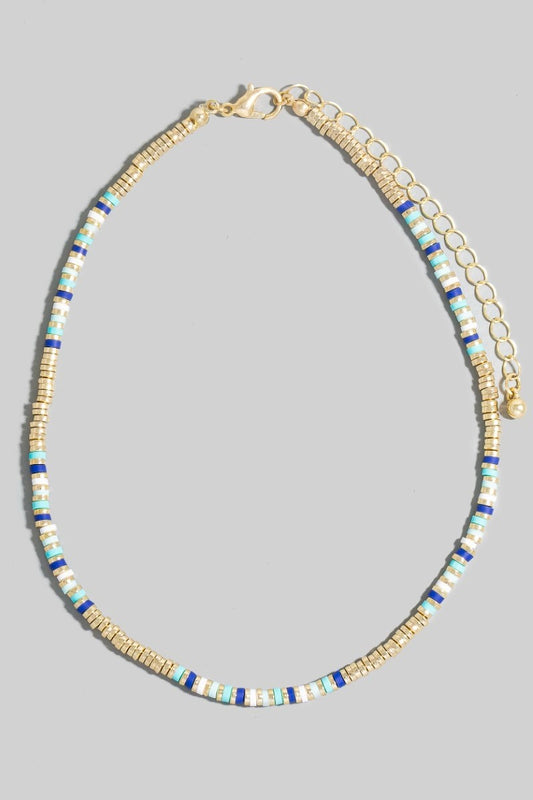 Dallas Dainty Beaded Necklace