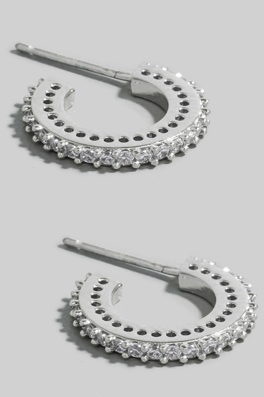 Gold Dipped Leah Hoop Earrings