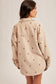 Bow Embroidery Corduroy