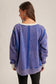 Frankie Blue Oversized Crewneck