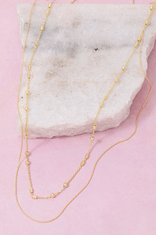 Dainty Layered Chain Necklace