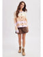 Striped Colorblock Sweater Cardigan
