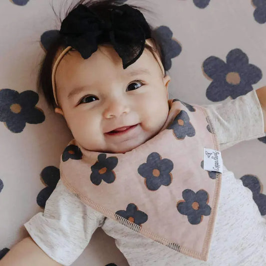 4 Pack Baby Bandana Bibs - Gemma