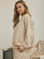 Ditsy Floral Boxy Crew Neck Sweatshirt