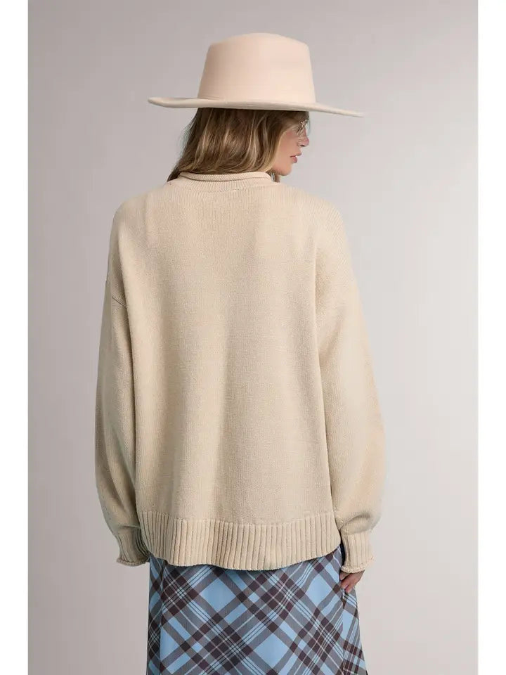 Rodeo Cowboy Western Graphic Sweater