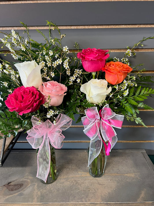Trio Rose Vase