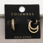 Double Layered Hoop Earrings