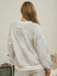 Floral Patchwork Quilted Crewneck