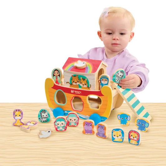 Noah's Ark Wooden Sort & Match