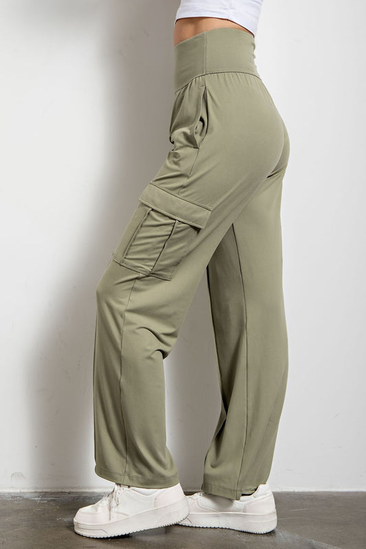 Buttery Soft Straight Leg Cargo Pants