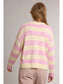 Classic Wide Striped Crew Neck Sweater