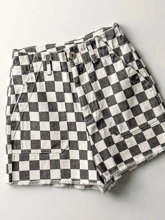 Maisie Checkmate Shorts