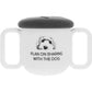 The Dog - Silicone Snack Bowl with Lid