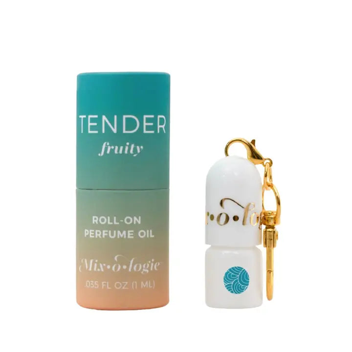 Keychain Mini Rollerball Perfume Bag Charm- Tender