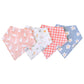 4 Pack Baby Bandana Bibs - Goosie