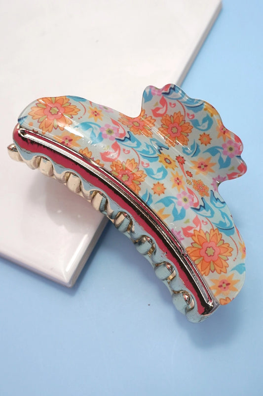 Floral Ditsy Cottage Core Claw Clip