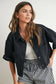 The Gabby Cropped Denim Jacket