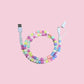 Solid Beaded Data Cable 2 in 1 Type-C To ip15