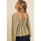 Miley Blouse in Olive