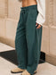 Wide Leg Sweatpants In Vintage Blue
