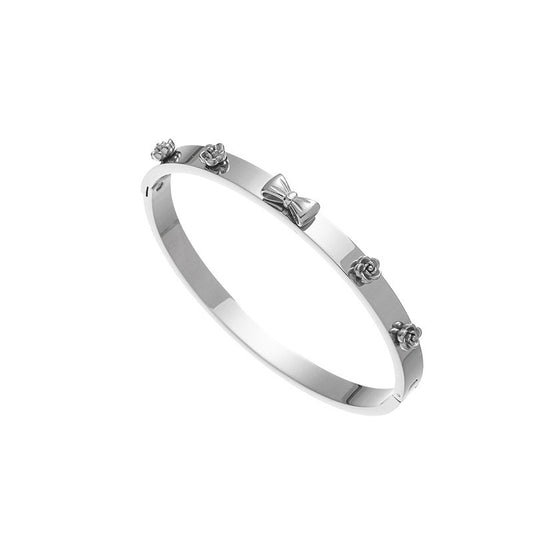 18K Non-Tarnish Waterproof Stainless-Steel Bangle
