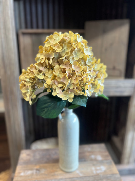 Artificial Neutral Fall Hydrangeas