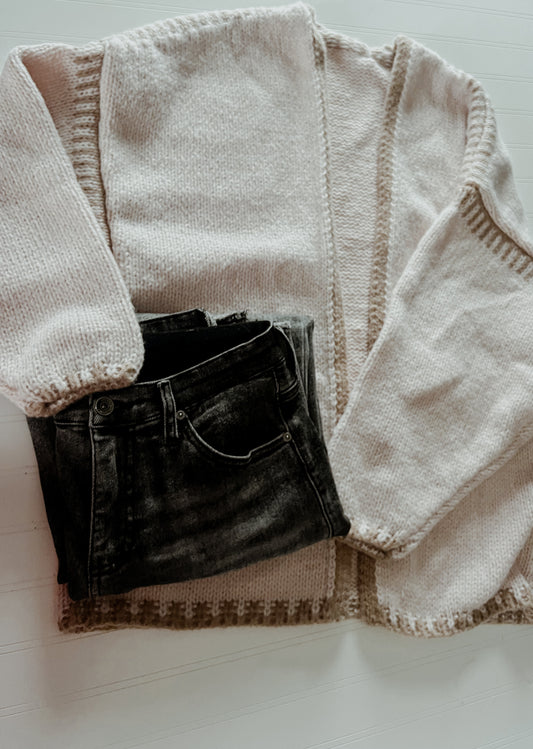 Oversized Chunky Cardigan