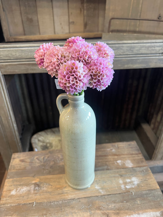 Artificial Short Garden Mums in Purple